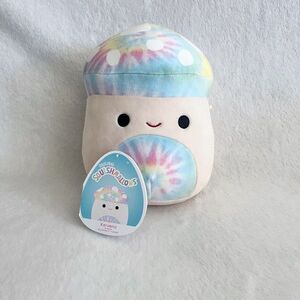 Squishmallow Kervena the 7" Tie dye Mushroom